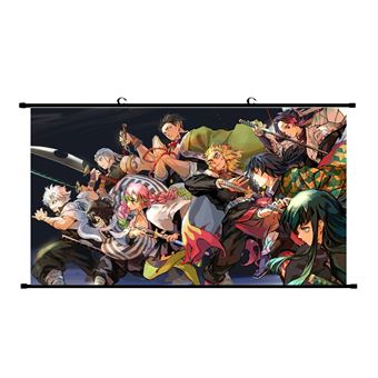 Poster en toile étanche Demon Slayer (MK833) 60x45 cm - 1