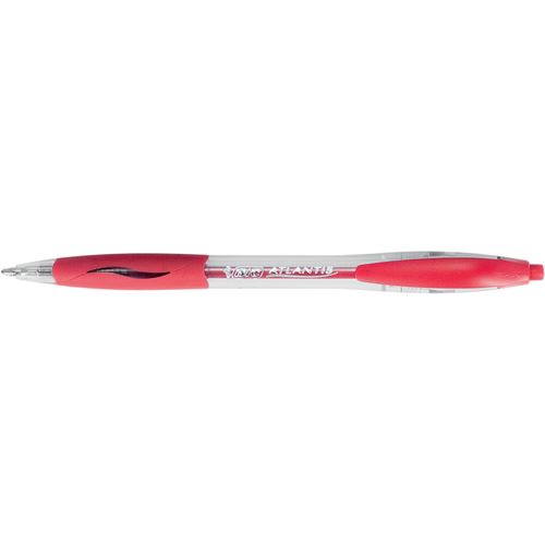 Bic Stylo À Bille Rétractable Atlantis Classic, Rouge