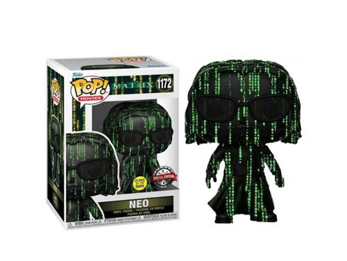 Non Communiqué Figurine Funko Pop! Movies N°1172 - Matrix - The Matrix 4 - Neo (Coded)