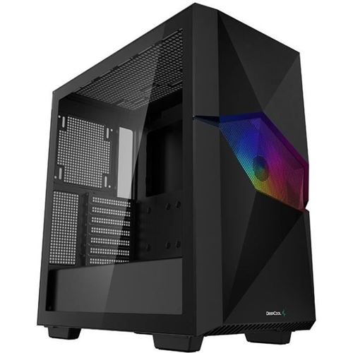 Boîtier Pc - Deepcool - Cyclops (Noir) - Moyen Tour - Format E-Atx - Sans Alimentation