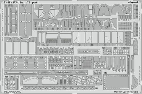 Eduard F/A-18A For Academy - 1:72E - Accessories - Image 2