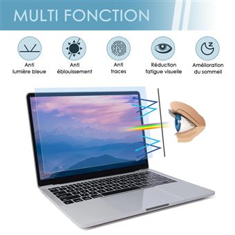 Filtre Anti-lumière Bleue Pour écran 24 Pouces 16:9 - Protection Moniteur PC - Neuf