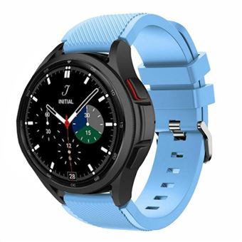 Strap it Bracelet silicone Galaxy Watch 4 Classic 42mm bleu sable