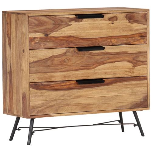 vidaXL Buffet 80 x 30 x 75 cm Bois massif
