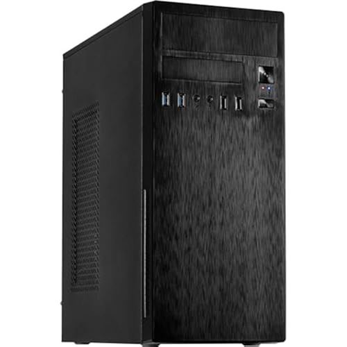 Non Communiqué Noir Boîtier Pc - Inter-Tech - It-2812 Business - Atx - 4 Ports Usb - Tour