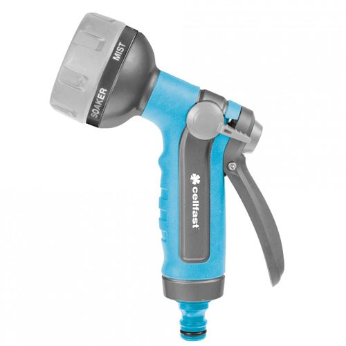 Non Communiqué Pistolet D'arrosage Cellfast Avec 6 Fonctions Douchette De Jardin À Main Réglage De La Pression