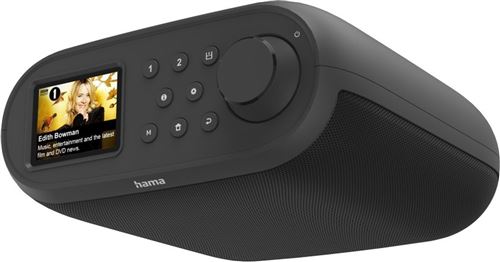 Non Communiqué Noir Hama Radio Numérique "Dir400" – Dab+/Radio Internet/Bluetooth® Rx/App –