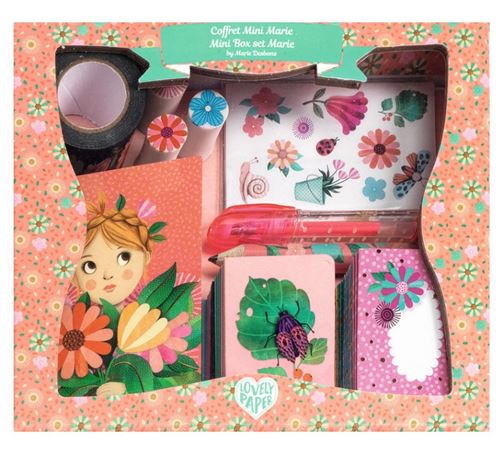 Non Communiqué Vert Mini Coffret Papeterie Marie