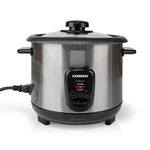 Melissa 16280023 - Cuiseur à riz - 1.0 l - 400 W - Revêtement antiadhésif - Cuve amovible - Panier vapeur - Fonction maintien au chaud - Arrêt automatique
