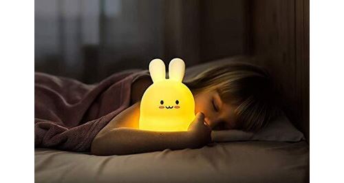 Veilleuse Portable Enfant,Veilleuse LED Bébé avec 6 Couleurs, Nuit  Lampe,USB rechargeableble