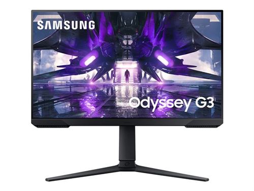 Samsung Odyssey G3 S24AG322NU - Écran LED - 24 - 1920 x 1080 Full HD (1080p) @ 165 Hz - VA - 250 cd/m² - 3000:1 - 1 ms - HDMI, DisplayPort - noir
