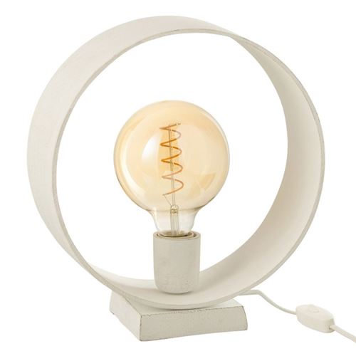 Paris Prix Blanc Lampe À Poser Design - Image 2