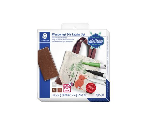 STAEDTLER Kit créatif sac Design Journey Goût des voyages