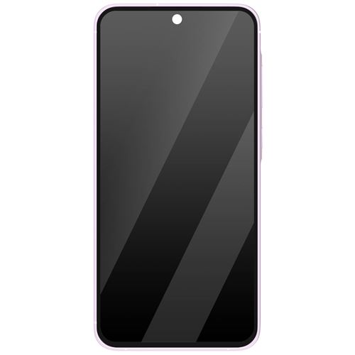 Non Communiqué Violet Clair Écran Pour Samsung Galaxy A55 Lcd + Vitre Tactile + Châssis Original Samsung