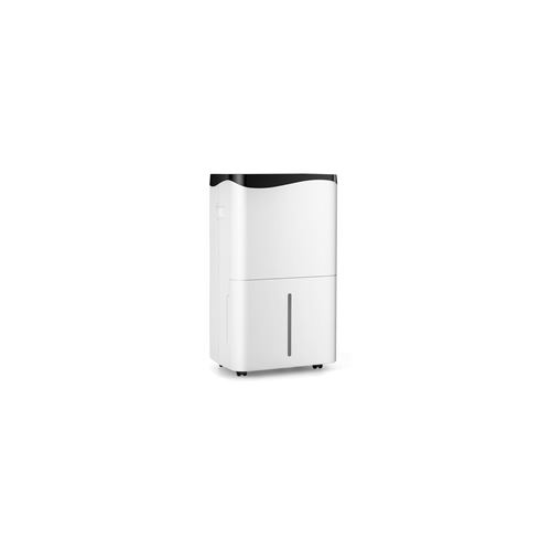 Non Communiqué Blanc Déshumidificateur Portable 50L Giantex Pour Pièces Jusqu'à 100M², Minuterie Et Contrôle Wifi