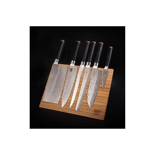 Porte-Couteaux Magnétique en Bambou Naturel - 30 x 22 cm Kotai - Bambou30