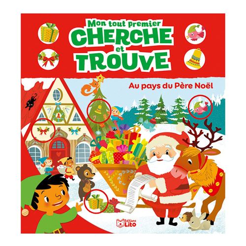 Mon tout premier Cherche et Trouve LITO - Au pays du Père Noël