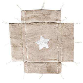 Tapis tour parc 75x95 - 100x100 GALET - DOMIVA - Beige - 1