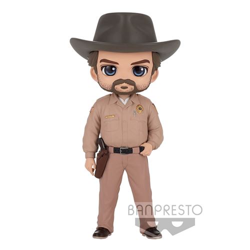 Stranger things - figurine q posket hopper 15 cm