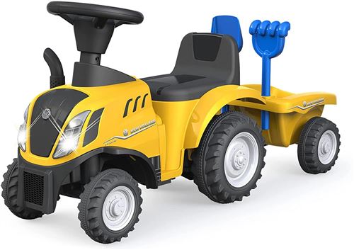 Push-Car New Holland T7 Tracteur jaune
