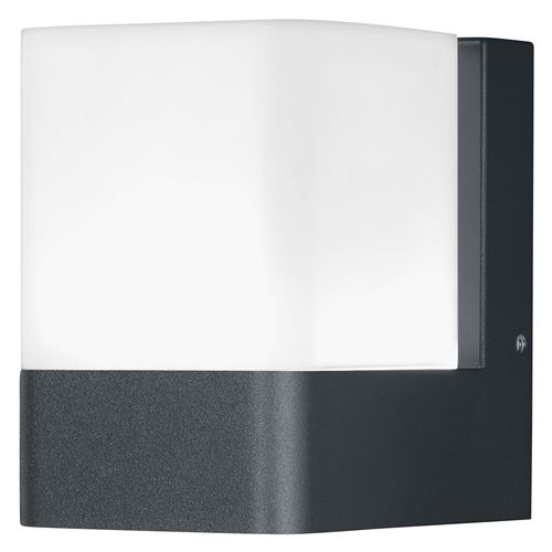 LEDVANCE Luminaire d'extérieur SMART+ CUBE WALL LED intelligente pour le mur avec WiFi - couleurs RVB modifiables - aluminium gris foncé - compatible 