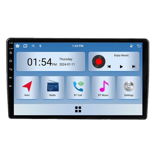 Radio GPS Voiture RoverOne® Écran Tactile Stéréo 2 Din pour Toyota Coaster 2013-2015 6Go RAM 128Go ROM