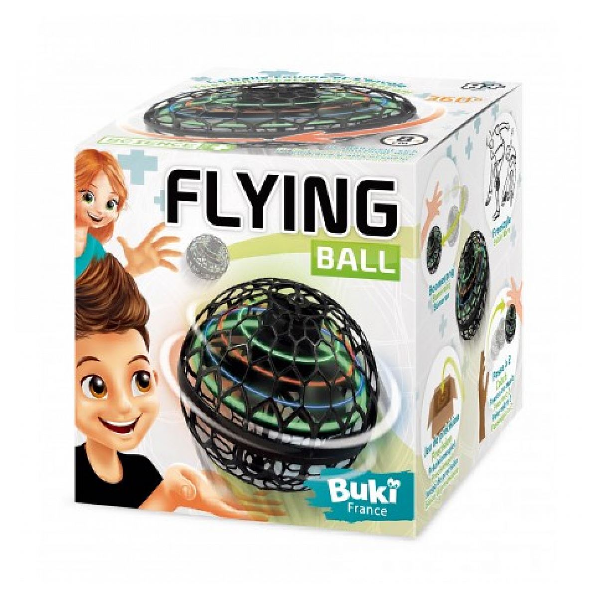 3€54 sur Mini UFO Drone pour Enfants Wafenso Jouet Volant Ball Flying Ball  avec Lumière Led-Rose - Avion - Achat & prix
