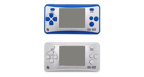 Mini console portable portable pour enfants cadeau 168 jeu classique - argent