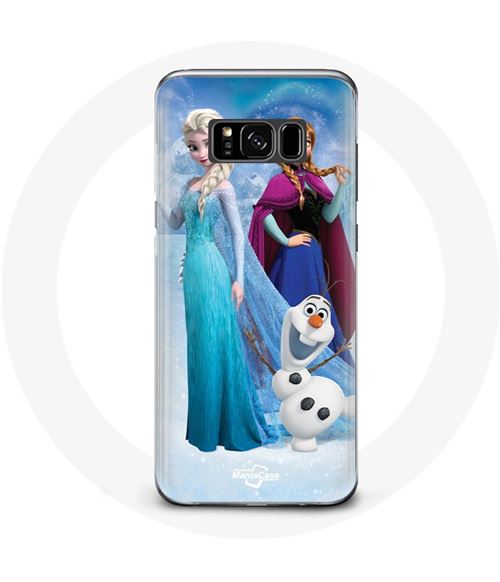 Coque pour Samsung Galaxy S8 plus La Reine Des Neiges Elsa Anna Olaf Maniacase