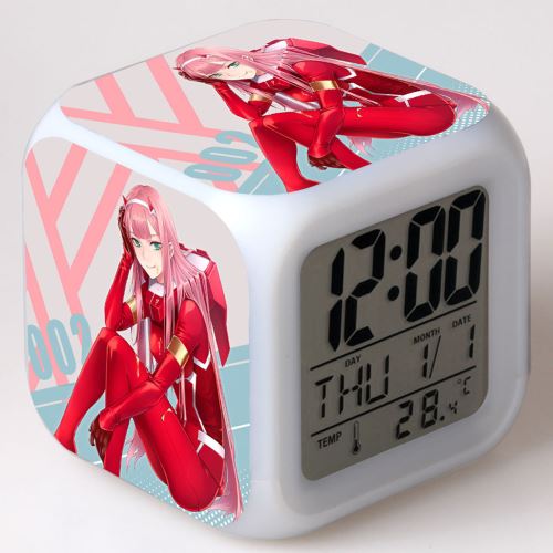 Réveil enfant LED Multifonctionnel Coloré - DARLING in the FRANXX #11