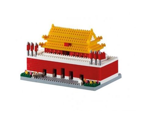 Brixies - 410182 - jeu de construction 3d-motif - tiananmen square