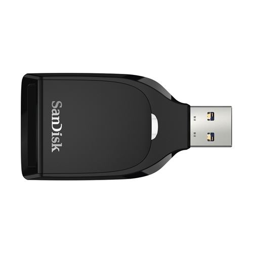 Lecteur de cartes USB 3.0 pour cartes SD UHS-I, Noir