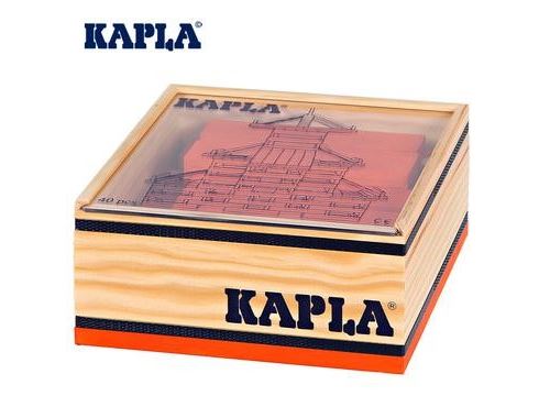 Jeu De Construction Kapla Boîte Carré 40 Planchettes Colorées