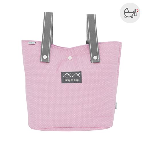 Sac Poussette Pic Rose 17X40X34 Cm