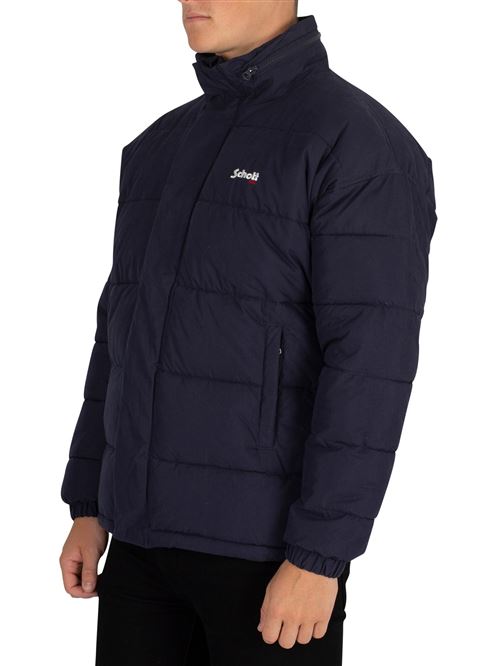 Schott Homme Veste Nebraska Bleu Vestes de sport Achat prix fnac