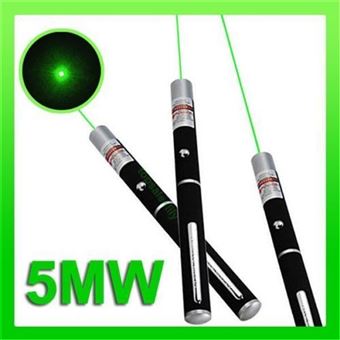 GeneralKeys Pointeur Laser Vert avec Fonction télécommande