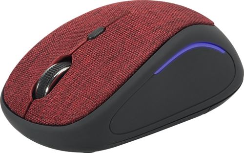 SPEEDLINK CIUS - Souris - droitiers et gauchers - optique - 3 boutons - sans fil - récepteur sans fil USB - rouge