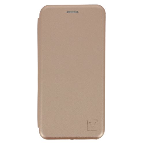 Étui pour Samsung Galaxy S21 Plus Porte-carte Support Vidéo Effet Satinée rose champagne