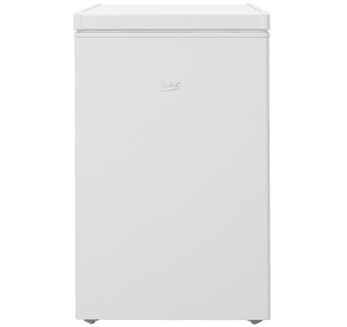 Beko HS210530N - Congélateur coffre - pose libre - largeur : 53.7 cm - profondeur : 60 cm - hauteur : 86 cm - 104 litres - classe A+ - blanc