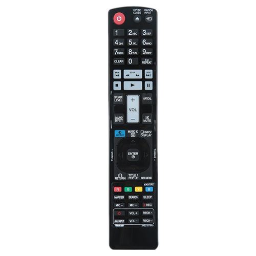Télécommande Avec Coque Résistant à l'usure Remplacement Pour LG AKB73275501 Blu-ray