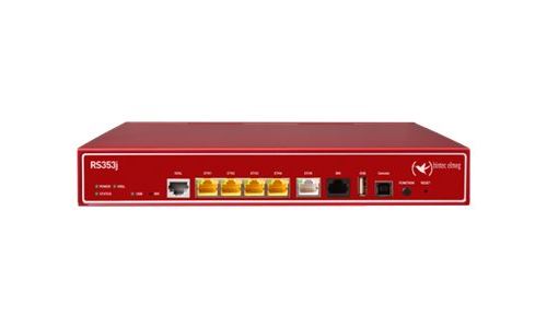 BinTec RS353j - Router - ISDN/DSL - 5-poorts switch - ATM, GigE - rack-uitvoering