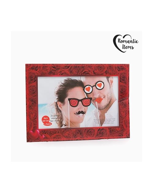 Accessoires romantiques pour photos amusantes romantic items (pack de 5)