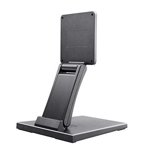 Solide support pour écrans tactiles, écrans de point de vente et écrans dordinateur / 10-22 pouces / réglable / réalisation en plaq