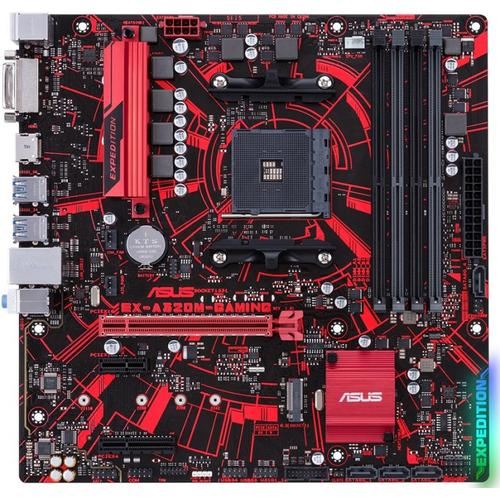 ASUS EX-A320M-GAMING carte mère Emplacement AM4 Micro ATX AMD A320