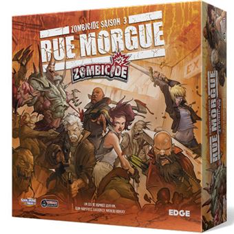 Jeu de stratégie Cmon Zombicide - 05 - Saison 3 : Rue Morgue