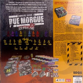 Jeu de stratégie Cmon Zombicide - 05 - Saison 3 : Rue Morgue