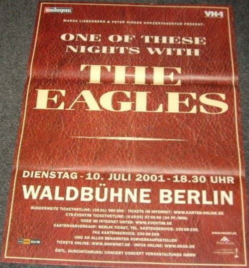 The Eagles - 60x84 cm - AFFICHE / POSTER État correct - N/A reconditionné disponible sur Fnac