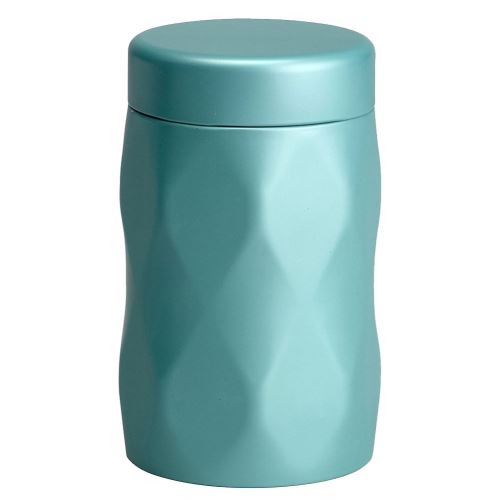 Petite boite métallique Vert pour le thé Contenance 150 gr