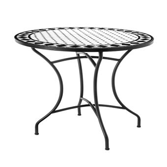 17 Sur Table De Repas Ronde Fer Ceramique Noir Et Blanc Mirihi Mobilier De Jardin Achat Prix Fnac 17 Sur Table De Repas Ronde Fer Ceramique Noir Et Blanc Mirihi Mobilier De Jardin Achat Prix Fnac