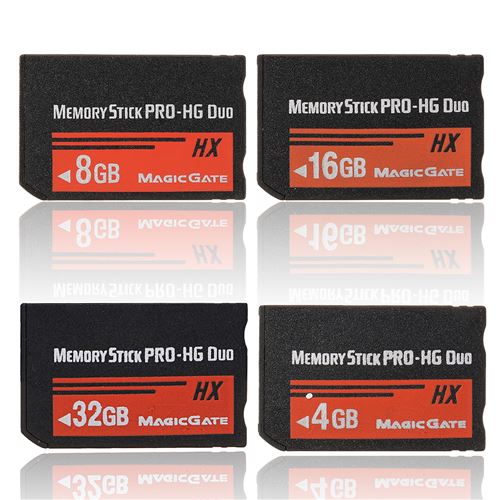 16G Micro Pro Carte memoire MS Pour Sony PSP Cybershot Caméra 1-20 Mo / s